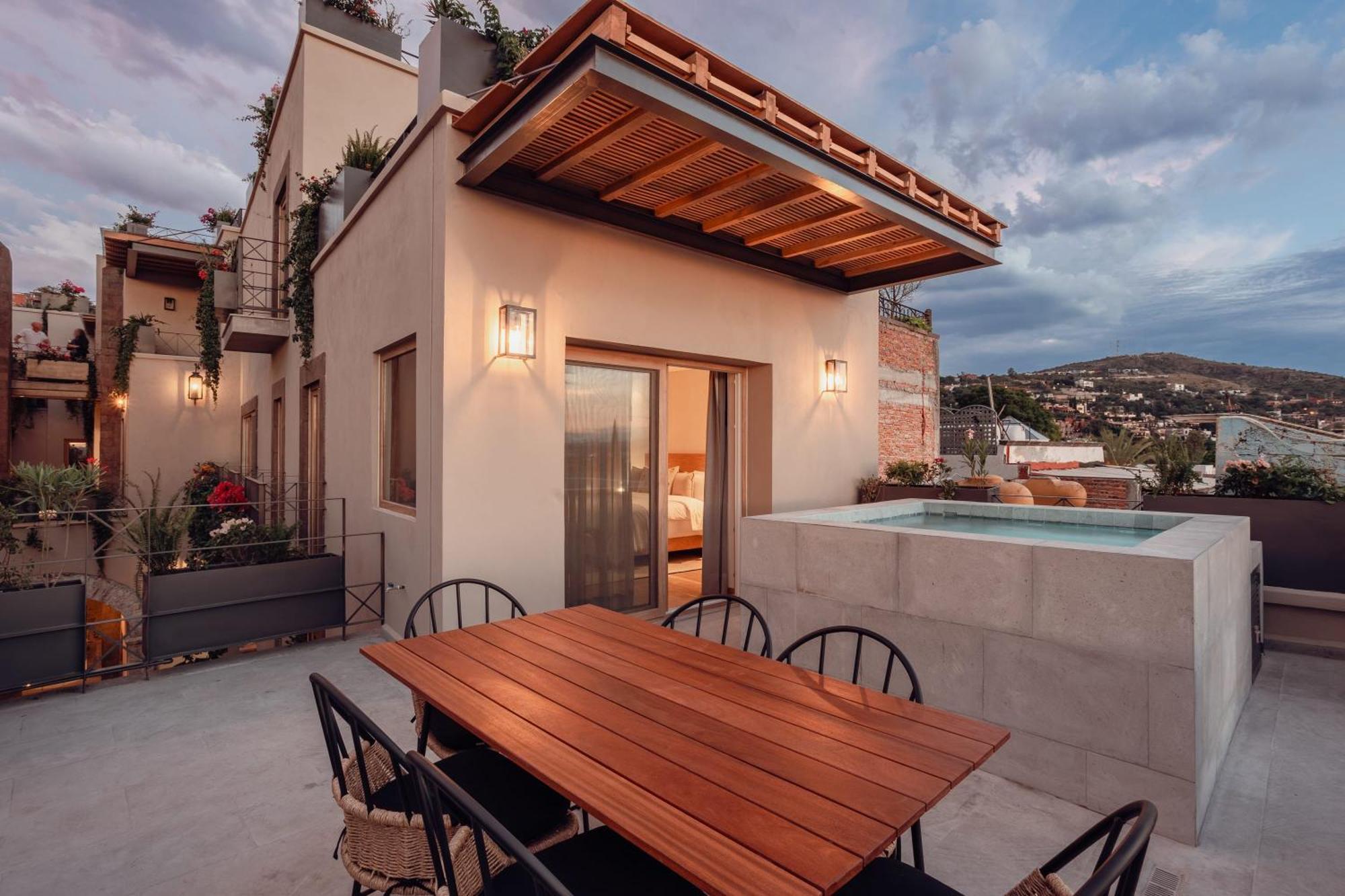 Le Cottage San Miguel De Allende, Modern Luxury In Centro With Pool & Jacuzzi Phòng bức ảnh